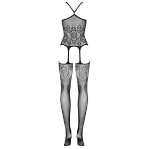 Bodystocking F218 czarne XL/XXL