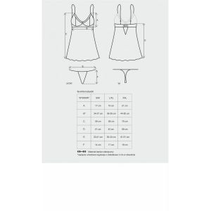 Favoritta babydoll L/XL