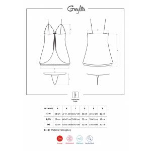 Greylita babydoll L/XL